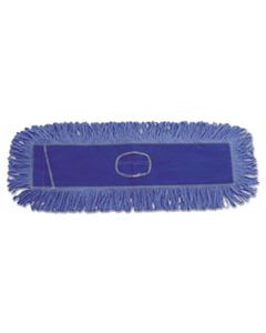 BWK1124 MOP HEAD, DUST, LOOPED-END, COTTON/SYNTHETIC FIBERS, 24 X 5, BLUE