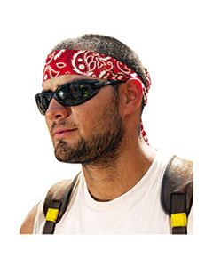 EGO12305 CHILL-ITS 6700/6705 BANDANA/HEADBAND, ONE SIZE FITS ALL, RED WESTERN