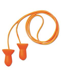 HOWQD30 QUIET MULTIPLE-USE EARPLUGS, CORDED, 26NRR, ORANGE/BLUE, 100 PAIRS