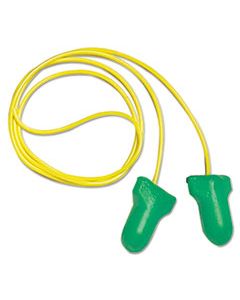 HOWLPF30 LPF-30 MAX LITE SINGLE-USE EARPLUGS, CORDED, 30NRR, GREEN, 100 PAIRS