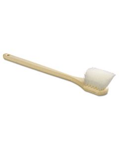 BWK4420 UTILITY BRUSH, NYLON FILL, 20" LONG, TAN HANDLE