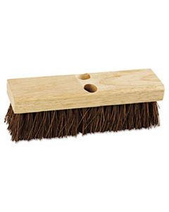 BWK3110 DECK BRUSH HEAD, 10" WIDE, PALMYRA BRISTLES