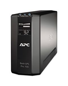 APWBR700G BR700G BACK-UPS PRO 700 BATTERY BACKUP SYSTEM, 6 OUTLETS, 700 VA, 355 J