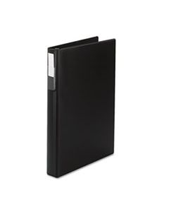 AVE06100 LEGAL DURABLE NON-VIEW BINDER WITH ROUND RINGS, 4 RINGS, 1" CAPACITY, 14 X 8.5, BLACK