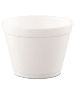 DCC16MJ32 FOAM CONTAINERS,16OZ, WHITE, 25/BAG, 20 BAGS/CARTON