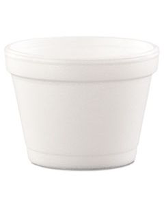 DCC4J6 BOWL CONTAINERS, FOAM, 4OZ, WHITE, 1000/CARTON
