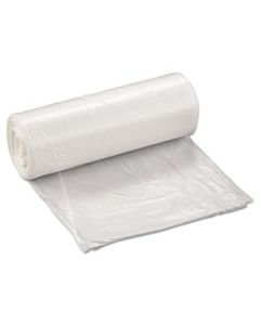 IBSSL2424LTN LOW-DENSITY COMMERCIAL CAN LINERS, 10 GAL, 0.35 MIL, 24" X 24", CLEAR, 1,000/CARTON