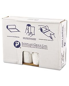 IBSVALH4048N12 HIGH-DENSITY COMMERCIAL CAN LINERS VALUE PACK, 45 GAL, 11 MICRONS, 40" X 46", CLEAR, 250/CARTON