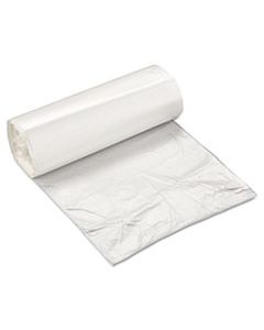 IBSEC2424N HIGH-DENSITY COMMERCIAL CAN LINERS, 10 GAL, 5 MICRONS, 24" X 24", NATURAL, 1,000/CARTON