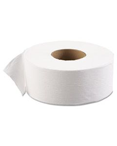 BWK6101 JRT JR. BATH TISSUE, JUMBO, SEPTIC SAFE, 1-PLY, WHITE, 3 1/2" X 2000 FT, 12/CARTON