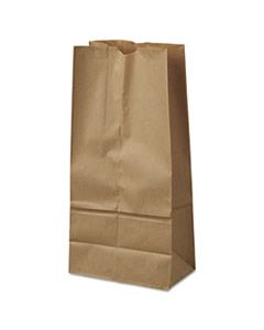 BAGGK16500 GROCERY PAPER BAGS, 40 LBS CAPACITY, #16, 7.75"W X 4.81"D X 16"H, KRAFT, 500 BAGS