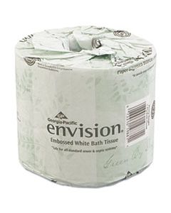 GPC1988001 BATHROOM TISSUE, SEPTIC SAFE, 2-PLY, WHITE, 550 SHEETS/ROLL, 80 ROLLS/CARTON