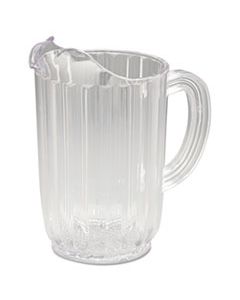 RCP3336CLE BOUNCER PLASTIC PITCHER, 32OZ, CLEAR
