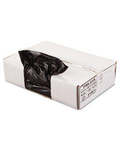 PNL518 LINEAR LOW DENSITY CAN LINERS, 56 GAL, 1.2 MIL, 43" X 47", BLACK, 100/CARTON