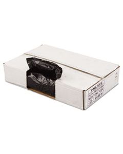 PNL516 LINEAR LOW DENSITY CAN LINERS, 33 GAL, 1.2 MIL, 33" X 39", BLACK, 100/CARTON