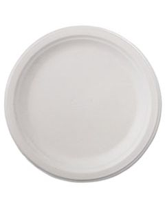 HUH21232 CLASSIC PAPER DINNERWARE, PLATE, 9 3/4" DIA, WHITE, 125/PACK, 4 PACKS/CARTON