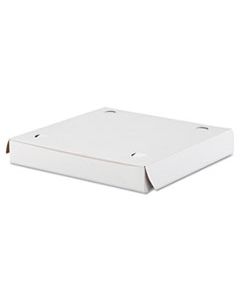 SCH1409 LOCK-CORNER PIZZA BOXES, 10 X 10 X 1 1/2, WHITE, 100/CARTON