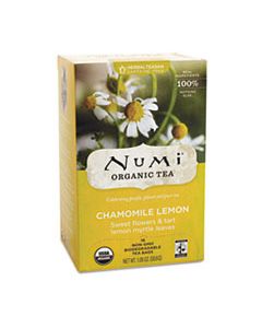 NUM10150 ORGANIC TEAS AND TEASANS, 1.8OZ, CHAMOMILE LEMON, 18/BOX