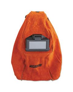 HUN14531 HUNTSMAN LEATHER WELDING HELMET, RUST