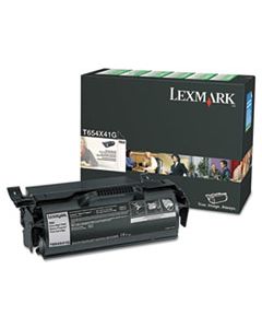 LEXT654X41G T654X41G EXTRA HIGH-YIELD GOVERNMENT TONER, 36000 PAGE-YIELD, BLACK