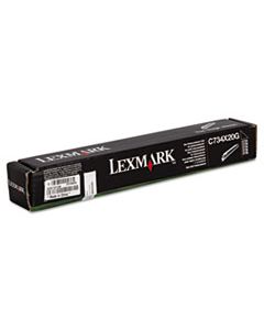 LEXC734X20G C734X20G PHOTOCONDUCTOR KIT, 20000 PAGE-YIELD, BLACK