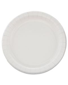 SCCMP9B BARE ECO-FORWARD CLAY-COATED PAPER DINNERWARE, PLATE, 8 1/2" DIA, 500/CARTON