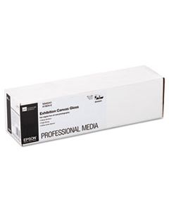 EPSS045241 EXHIBITION CANVAS, 22 MIL, 13" X 20 FT, GLOSSY WHITE