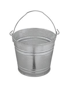 MNL12QT GALVANIZED PAIL, 12QT, STEEL, 12/BOX