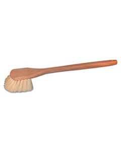 MNL20T FENDER WASH BRUSH, HARDWOOD, TAMPICO BRISTLE, 12/CARTON