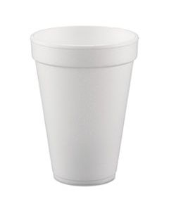 DCC10FJ8 CONEX HOT/COLD FOAM DRINKING CUPS, 10OZ, WHITE, 40/BAG, 25 BAGS/CARTON