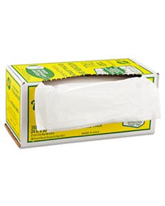 WRPFB13150 INDUSTRIAL STRENGTH FLEX-O-BAGS TRASH CAN LINERS, 13 GAL, 1.25 MIL, 24" X 30", WHITE
