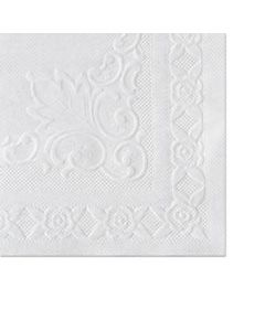 HFM601SE1014 CLASSIC EMBOSSED STRAIGHT EDGE PLACEMATS, 10 X 14, WHITE, 1,000/CARTON