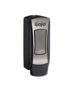 GOJ888806 ADX-12 DISPENSER, 1250 ML, 4.5" X 4" X 11.75", BRUSHED CHROME/BLACK