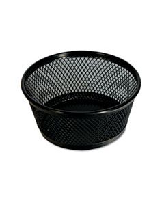 UNV20014 JUMBO MESH STORAGE DISH, BLACK