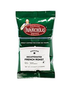PCO25186 PREMIUM COFFEE, DECAFFEINATED FRENCH ROAST, 18/CARTON