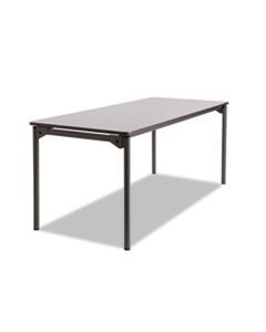 ICE65827 MAXX LEGROOM RECTANGULAR FOLDING TABLE, 72W X 30D X 29-1/2H, GRAY/CHARCOAL