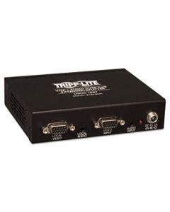 TRPB132004A2 VGA W/AUDIO OVER CAT5/CAT6 EXTENDER SPLITTER, 4 PORTS, UP TO 1000 FT., TAA