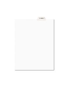 AVE12390 AVERY-STYLE PREPRINTED LEGAL BOTTOM TAB DIVIDERS, EXHIBIT Q, LETTER, 25/PACK