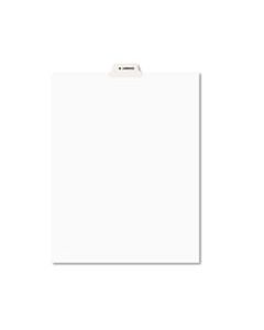 AVE12391 AVERY-STYLE PREPRINTED LEGAL BOTTOM TAB DIVIDERS, EXHIBIT R, LETTER, 25/PACK