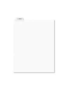 AVE12393 AVERY-STYLE PREPRINTED LEGAL BOTTOM TAB DIVIDERS, EXHIBIT T, LETTER, 25/PACK
