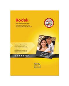 KOD8777757 ULTRA PREMIUM PHOTO PAPER, 10 MIL, 4 X 6, HIGH-GLOSS WHITE, 20/PACK