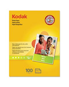 KOD8318164 PHOTO PAPER, 7 MIL, 8.5 X 11, MATTE WHITE, 100/PACK