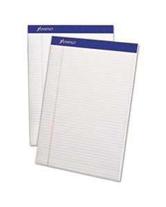 TOP20322 PERFORATED WRITING PADS, NARROW RULE, 8.5 X 11.75, WHITE, 50 SHEETS, DOZEN