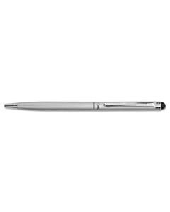 ZEB33161 STYLUSPEN TWIST BALLPOINT PEN/STYLUS, SILVER