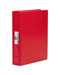 LEO61603 VARICAP EXPANDABLE BINDER, 2 POSTS, 6" CAPACITY, 11 X 8.5, RED