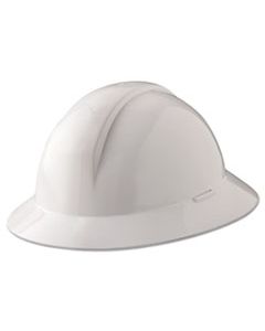 NSPA49R010000 A-SAFE EVEREST HARD HAT, WHITE, FULL BRIM, SLOTTED