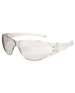 CRWCK110AF CHECKMATE SAFETY GLASSES, CLEAR TEMPLE, CLEAR LENS, ANTI FOG