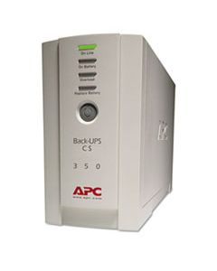 APWBK350 BK350 BACK-UPS CS BATTERY BACKUP SYSTEM, 6 OUTLETS, 350 VA, 1020 J