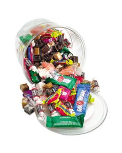 OFX00013 SOFT & CHEWY MIX, ASSORTED SOFT CANDY, 2 LB RESEALABLE PLASTIC TUB