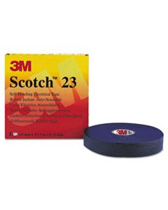 MMM15025 SCOTCH 23 RUBBER SPLICING TAPE, 0.75" X 30 FT, BLACK